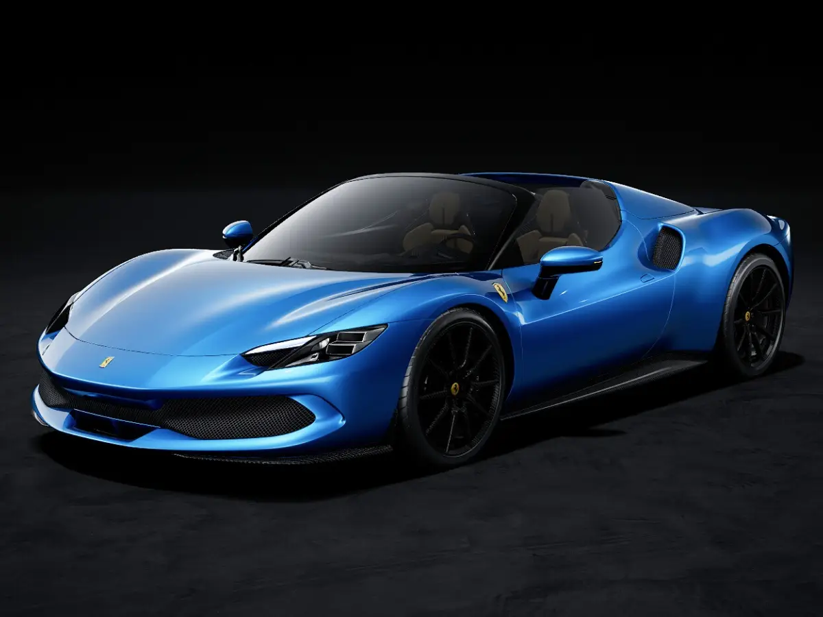 Ferrari 296 GTS Blu Corsa